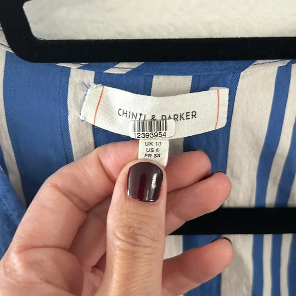 Chinti & Parker Striped Parasol Dress - Picture 8 of 10